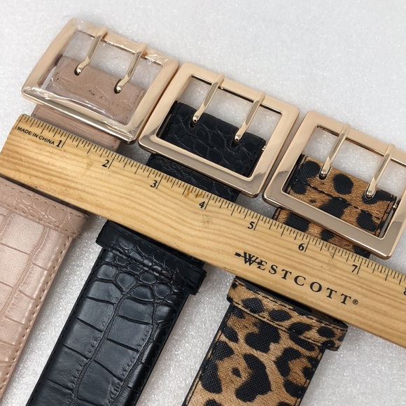 RISANTRY Belts Three Animal Print Size Medium - Picture 11 of 12